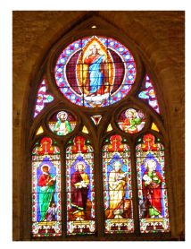 Cahors église Saint-Barthélemy vitraux