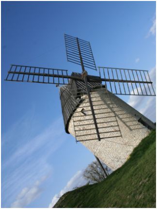 un  moulin préservé à Castelnau-Montratier